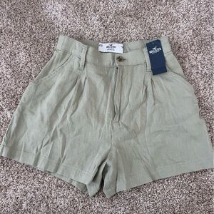 Hollister linen blend shorts